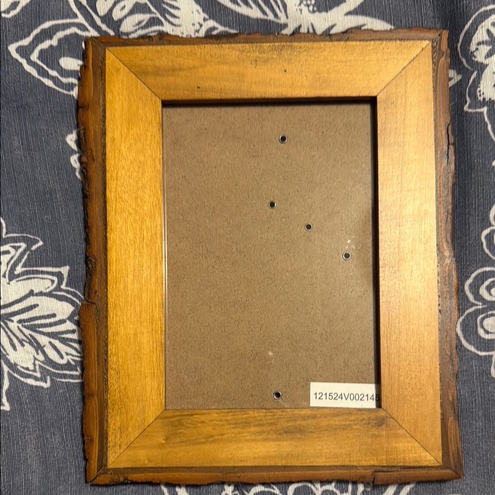 Rustic Wooden Photo Frame